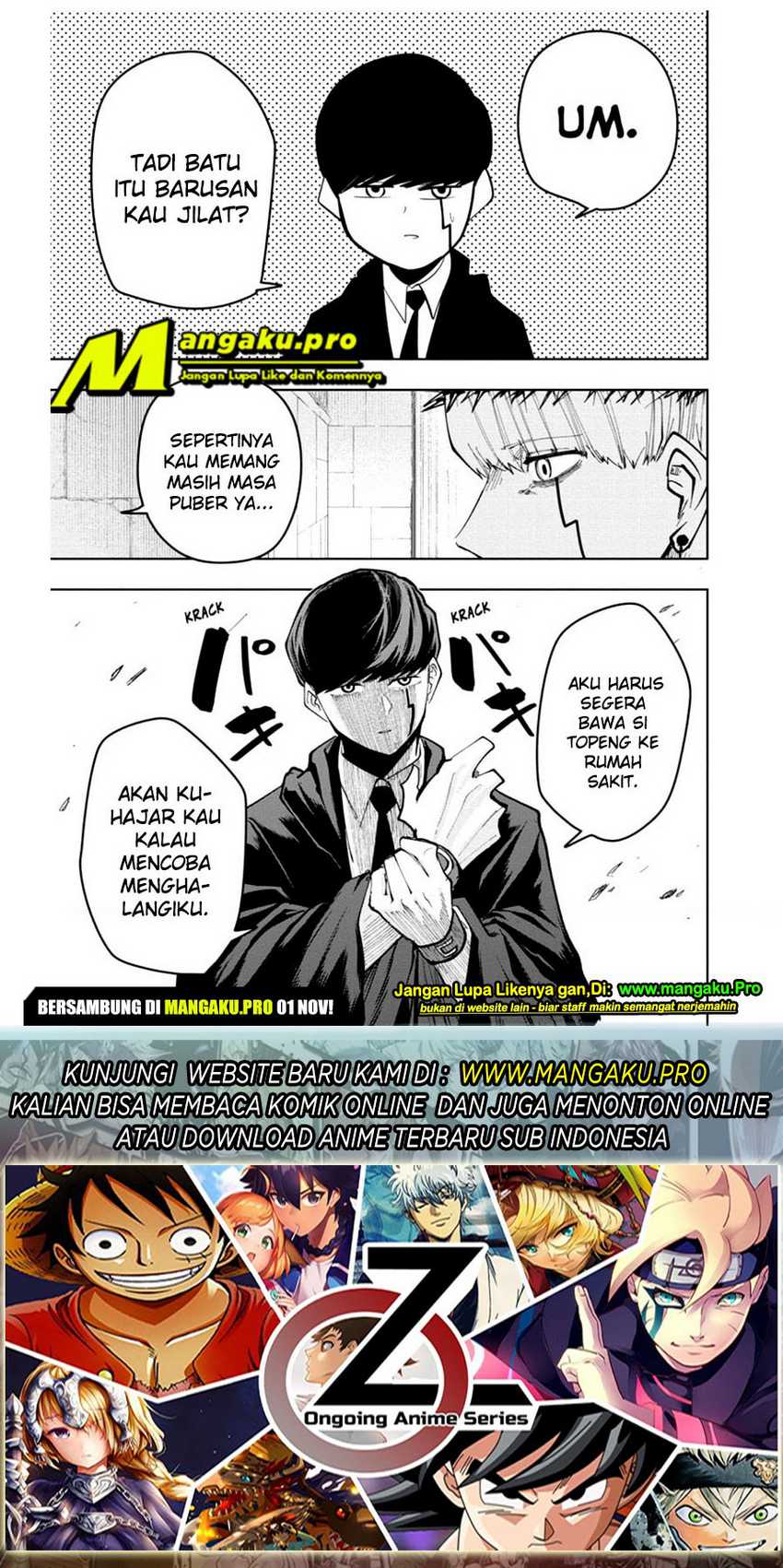Read Mashle  Magic and Muscles ID Manga Online