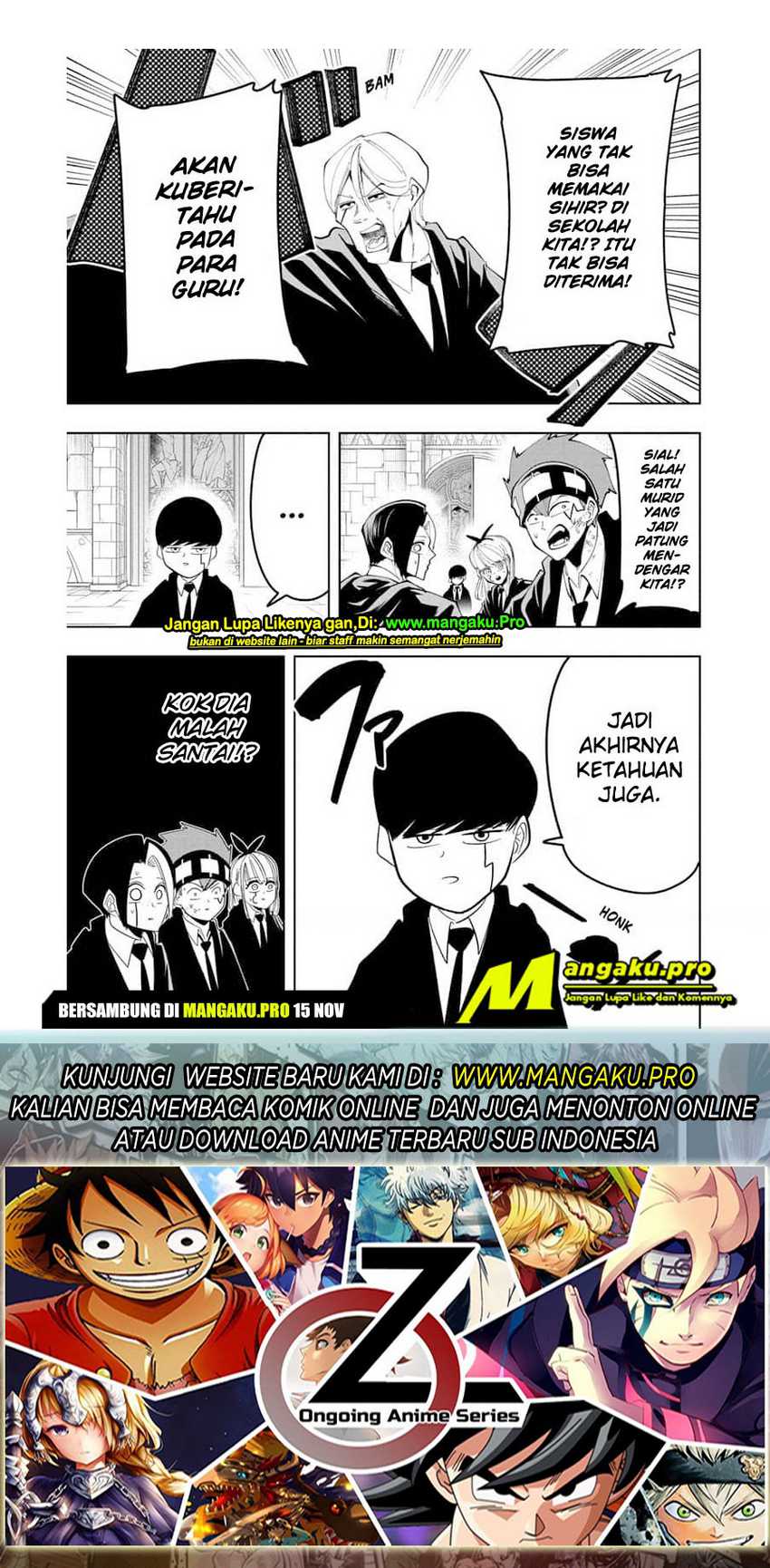 Read Mashle  Magic and Muscles ID Manga Online