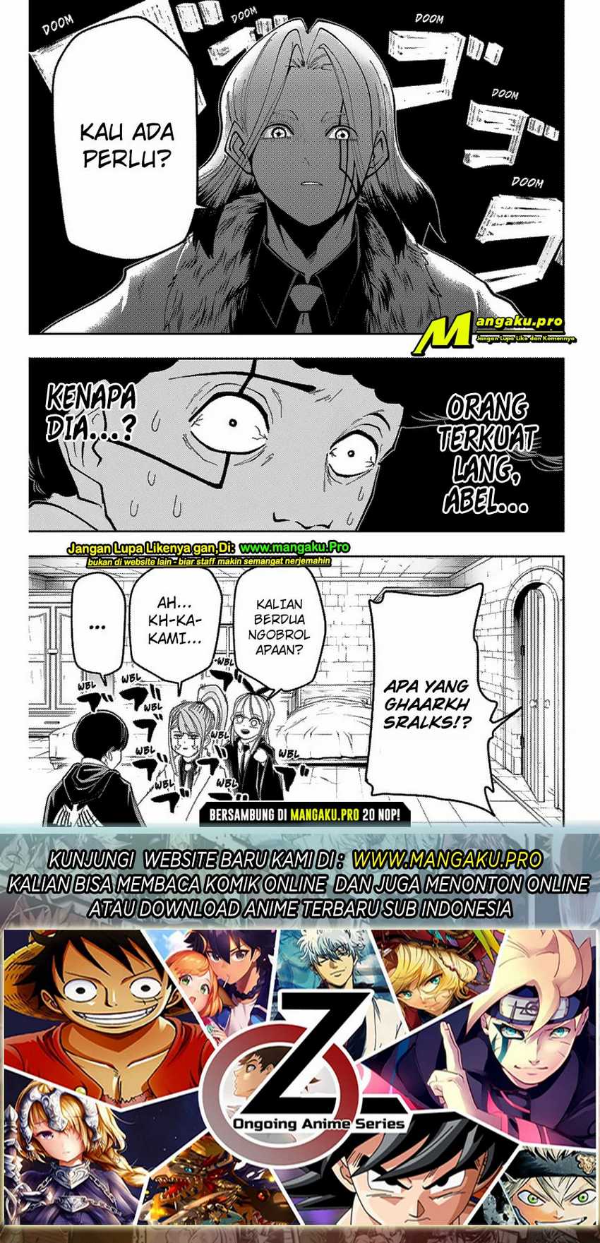 Read Mashle  Magic and Muscles ID Manga Online