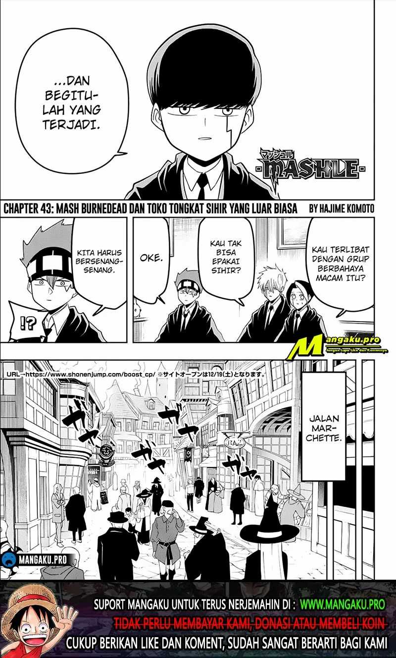 Read Mashle  Magic and Muscles ID Manga Online