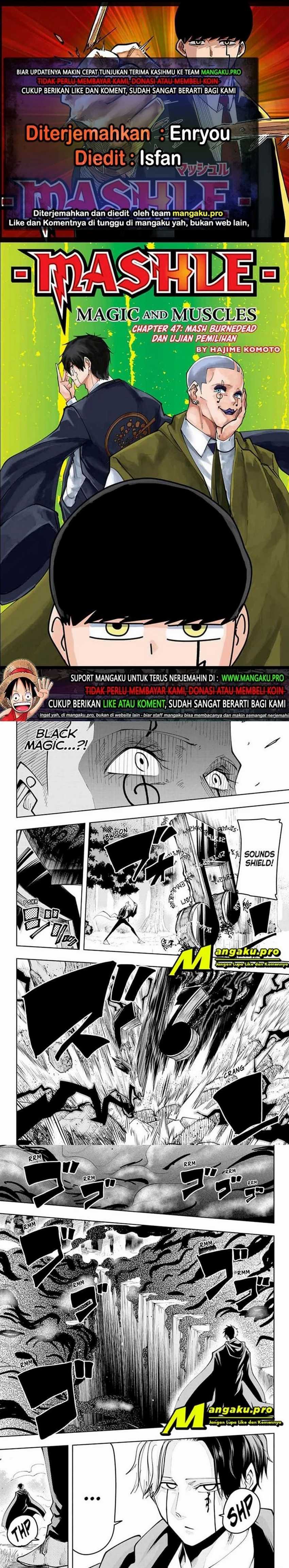 Read Mashle  Magic and Muscles ID Manga Online
