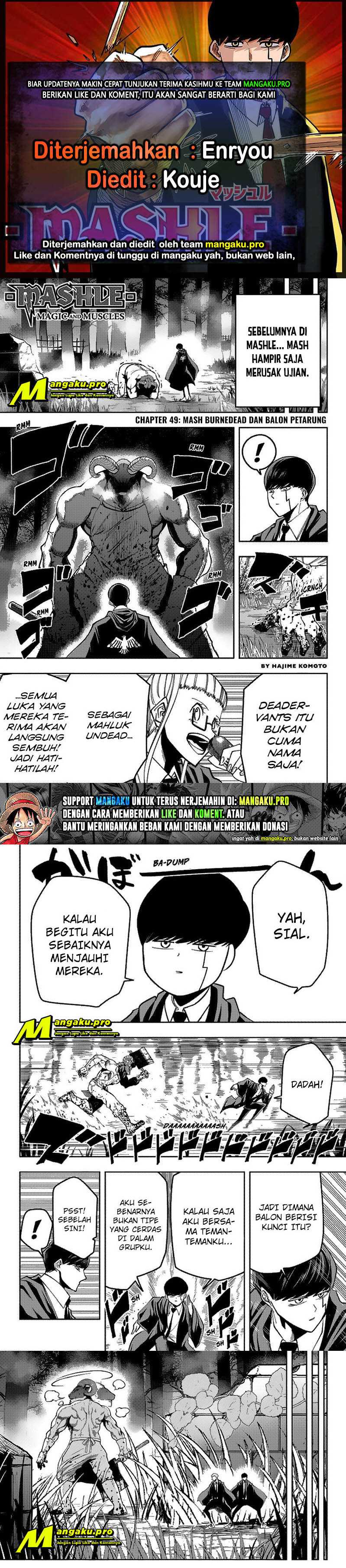 Read Mashle  Magic and Muscles ID Manga Online