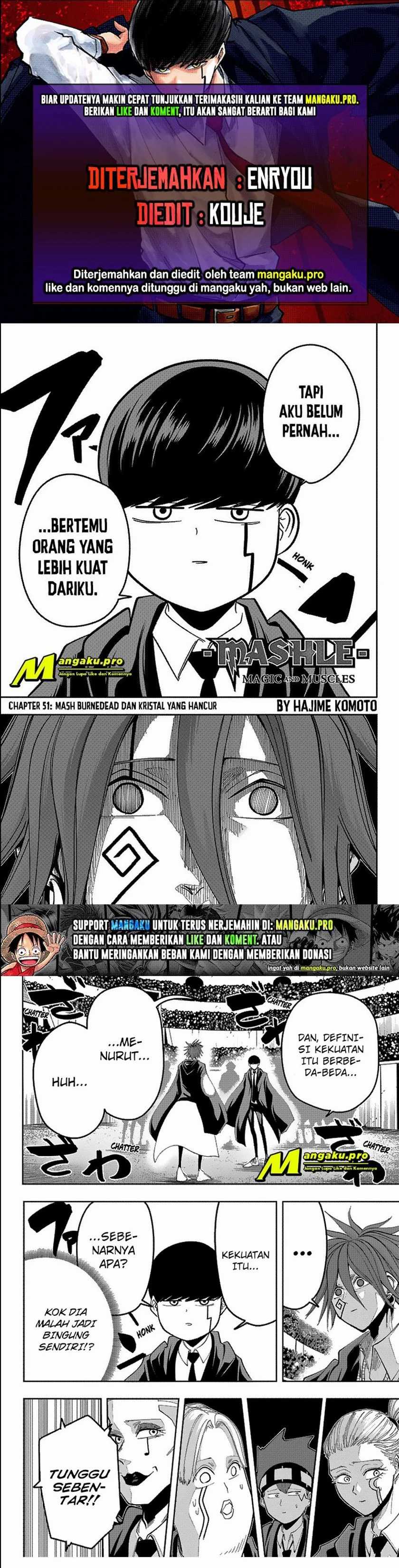 Read Mashle  Magic and Muscles ID Manga Online