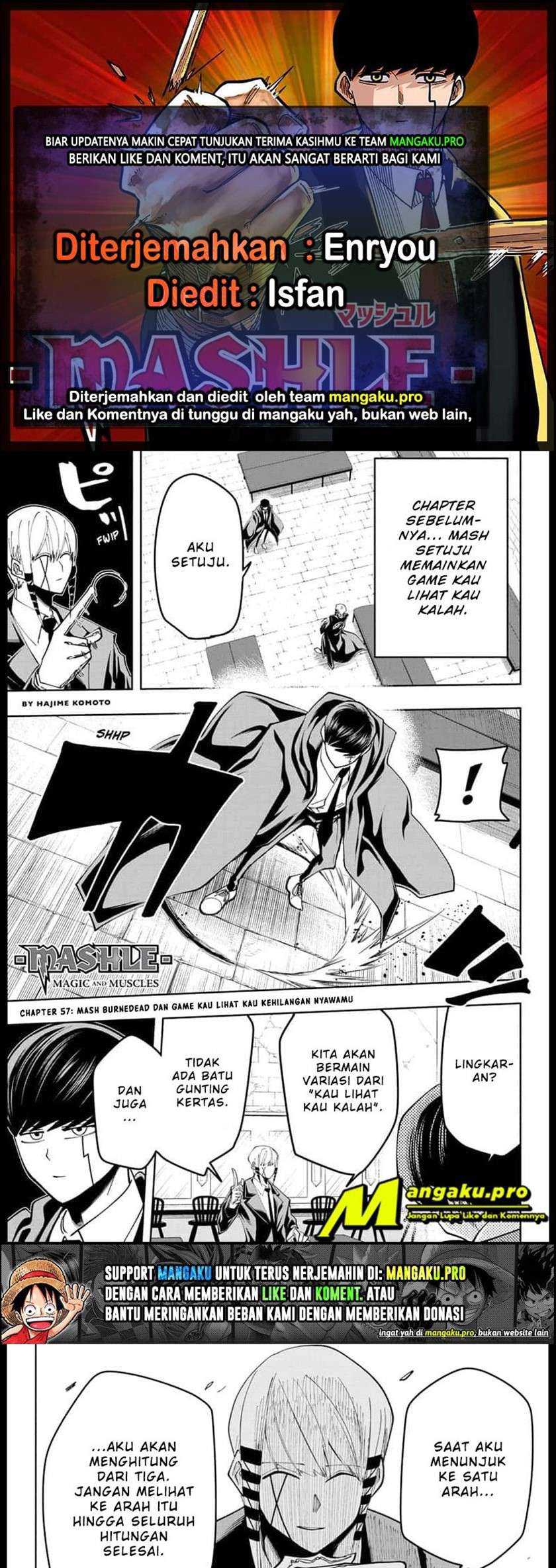 Read Mashle  Magic and Muscles ID Manga Online