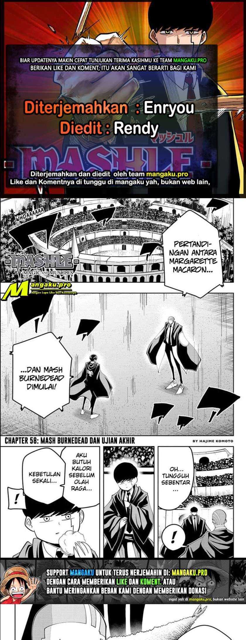 Read Mashle  Magic and Muscles ID Manga Online