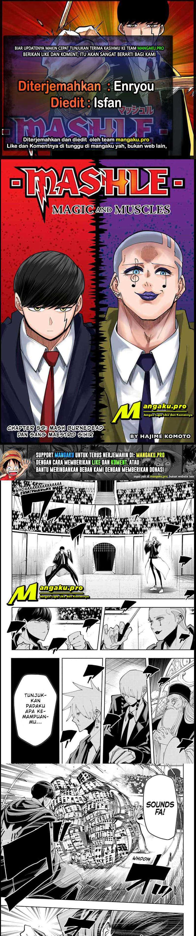 Read Mashle  Magic and Muscles ID Manga Online