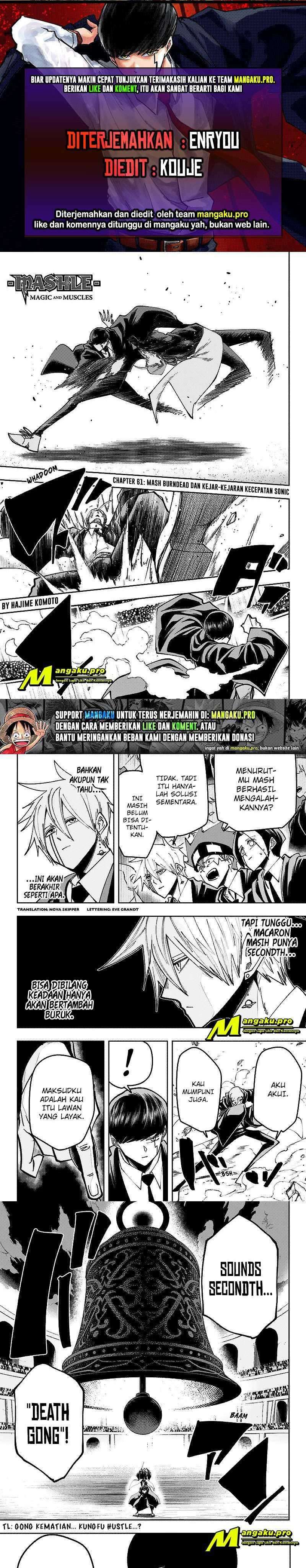 Read Mashle  Magic and Muscles ID Manga Online