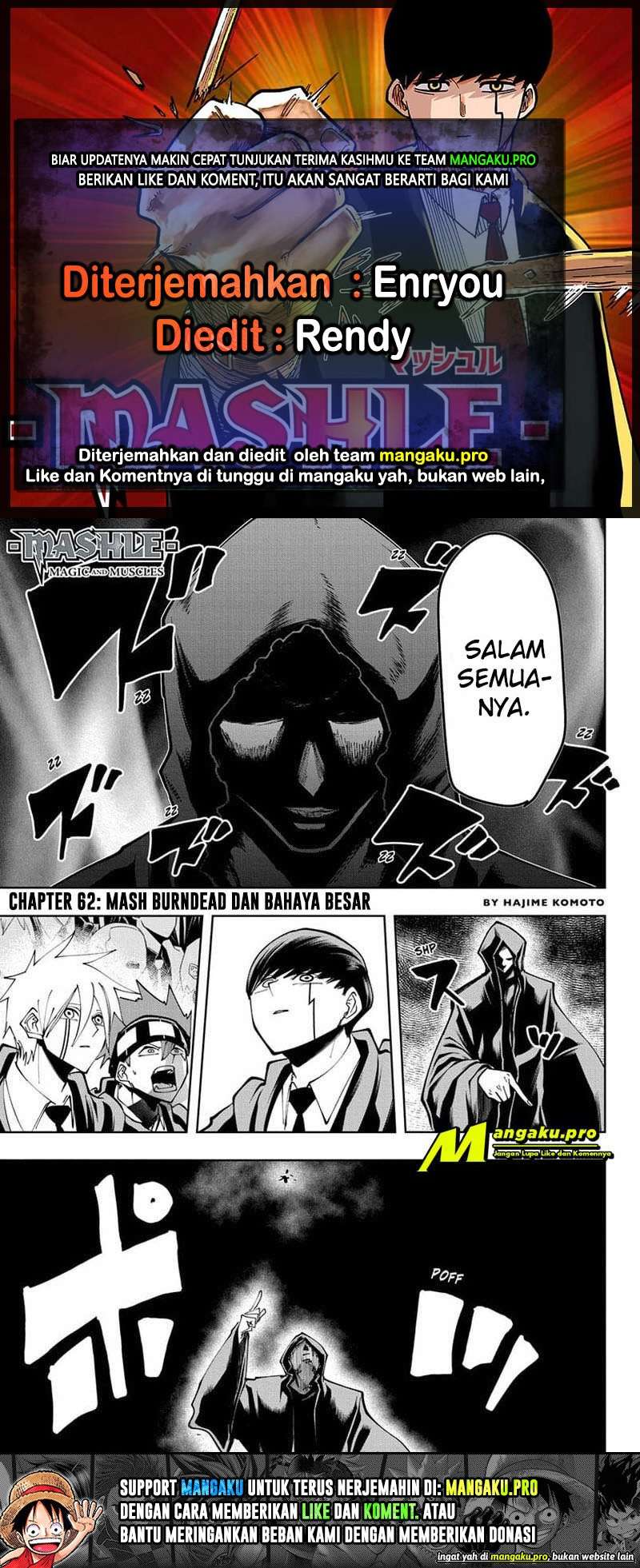 Read Mashle  Magic and Muscles ID Manga Online
