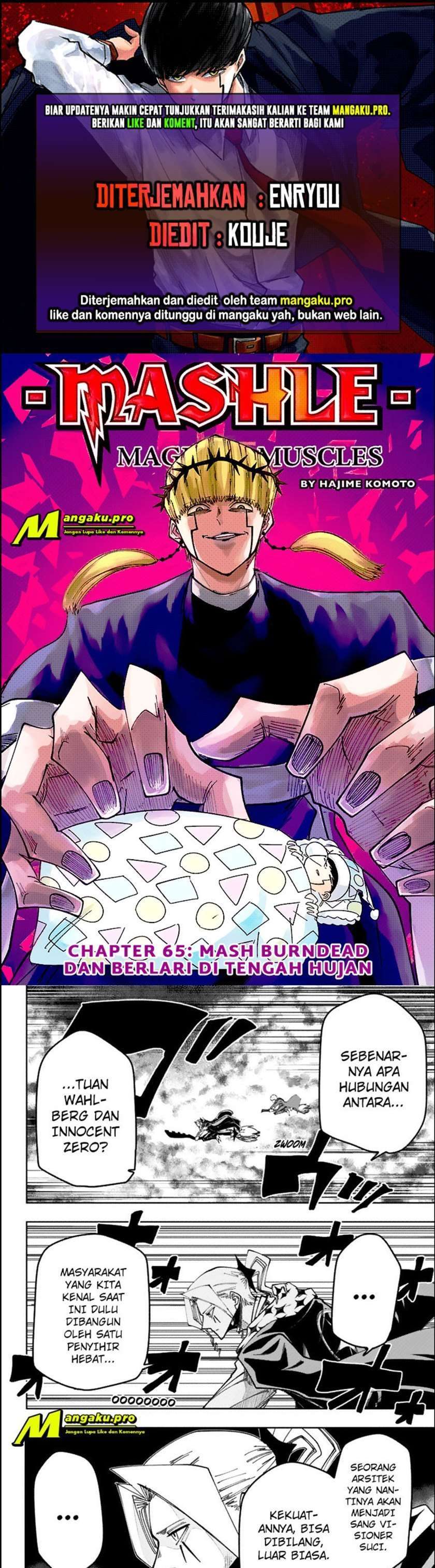 Read Mashle  Magic and Muscles ID Manga Online