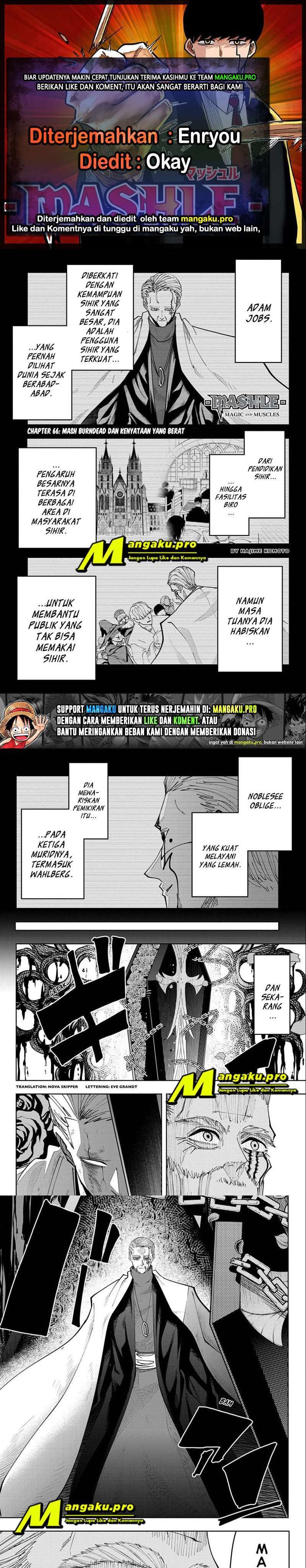 Read Mashle  Magic and Muscles ID Manga Online