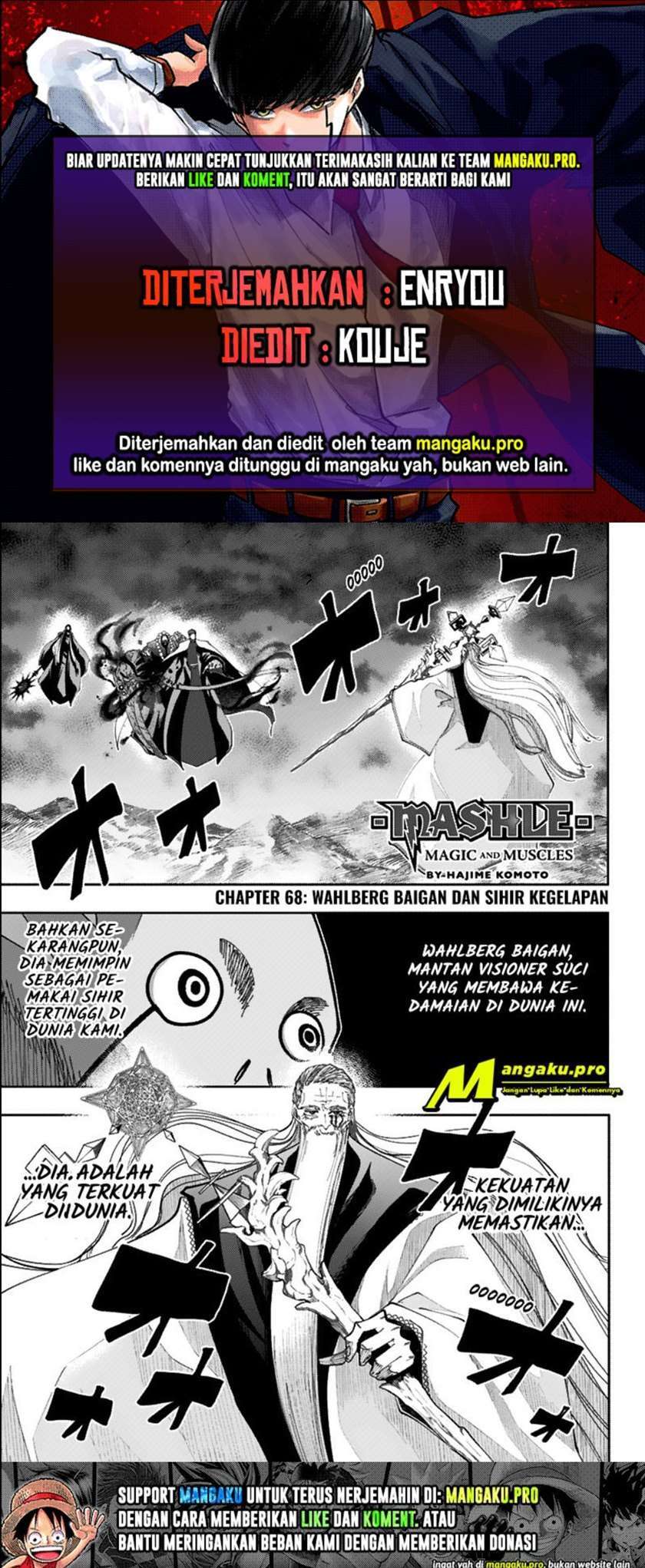 Read Mashle  Magic and Muscles ID Manga Online