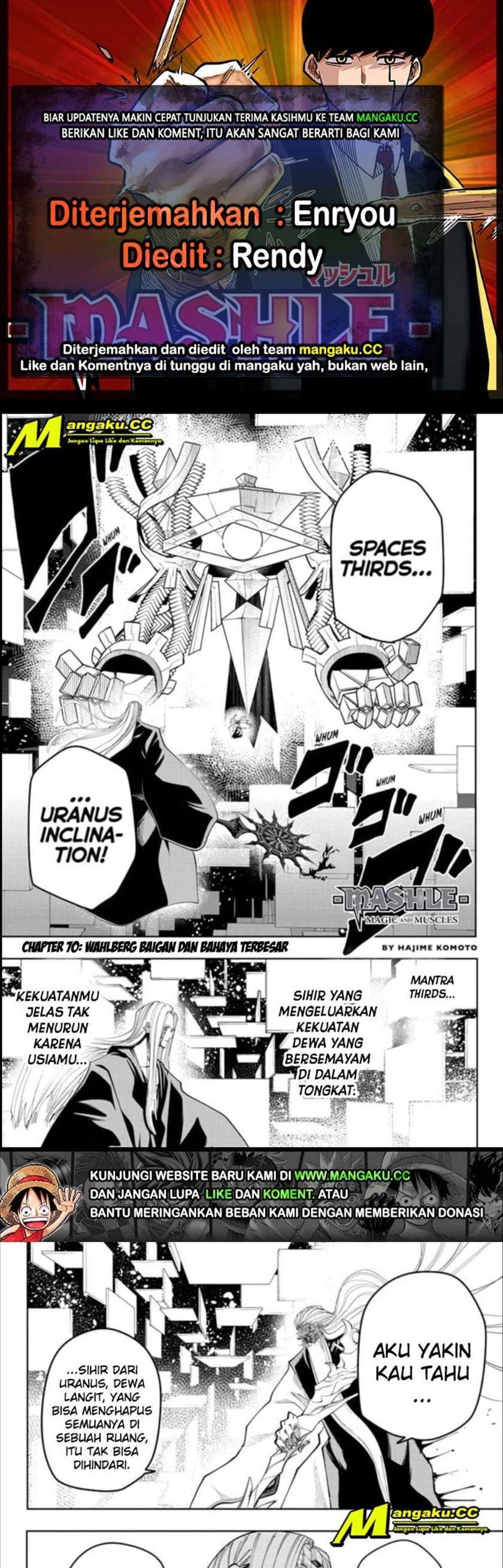 Read Mashle  Magic and Muscles ID Manga Online