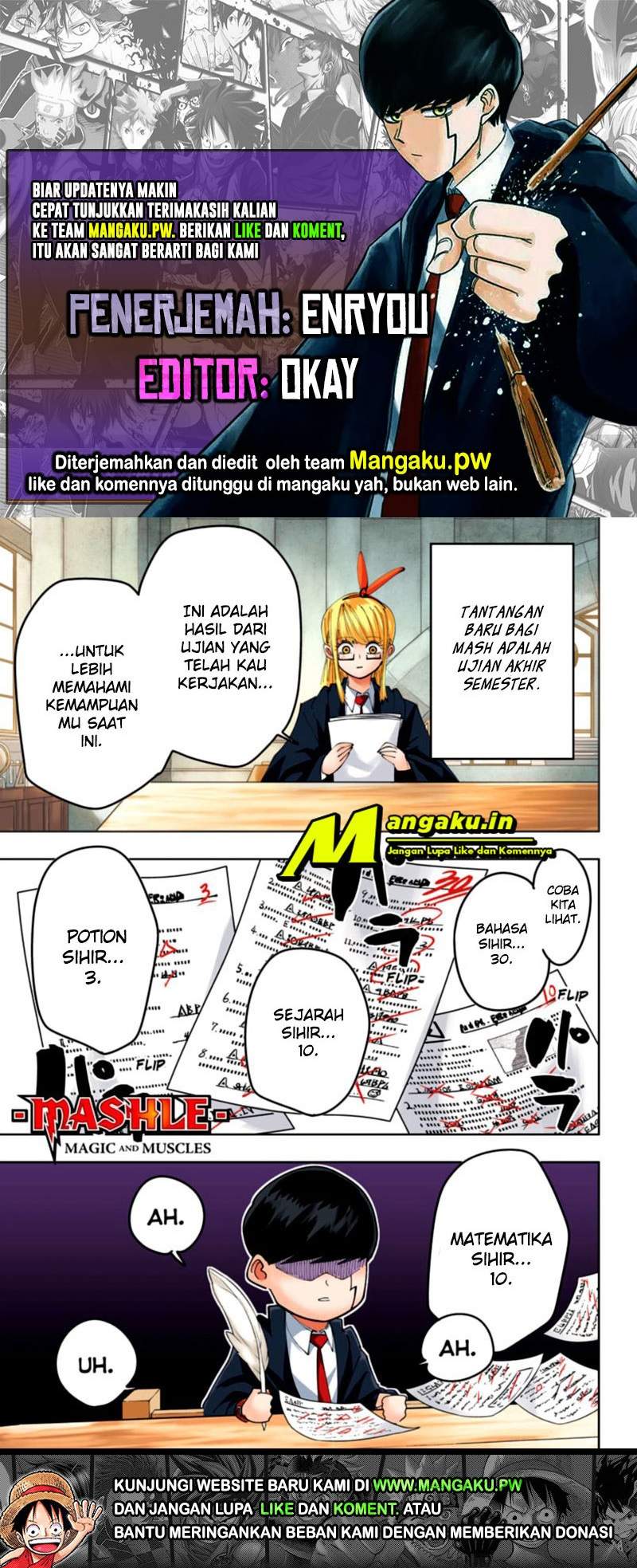Read Mashle  Magic and Muscles ID Manga Online