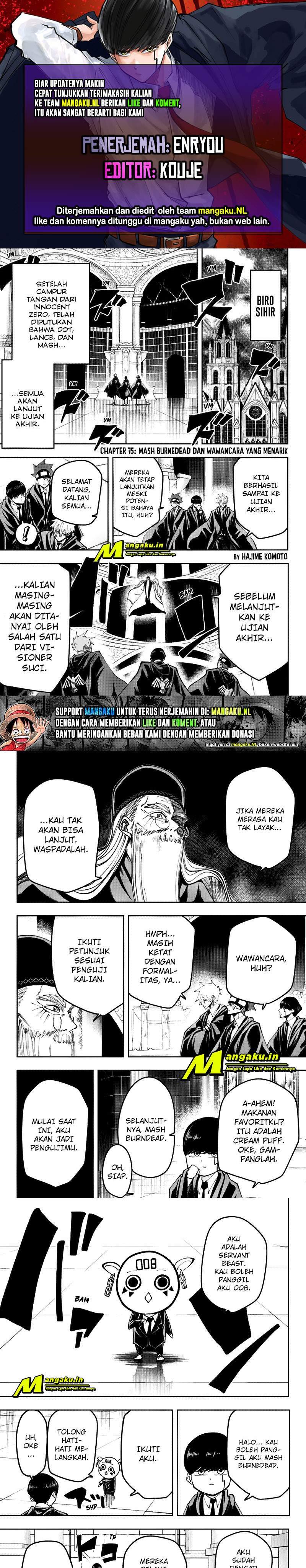 Read Mashle  Magic and Muscles ID Manga Online