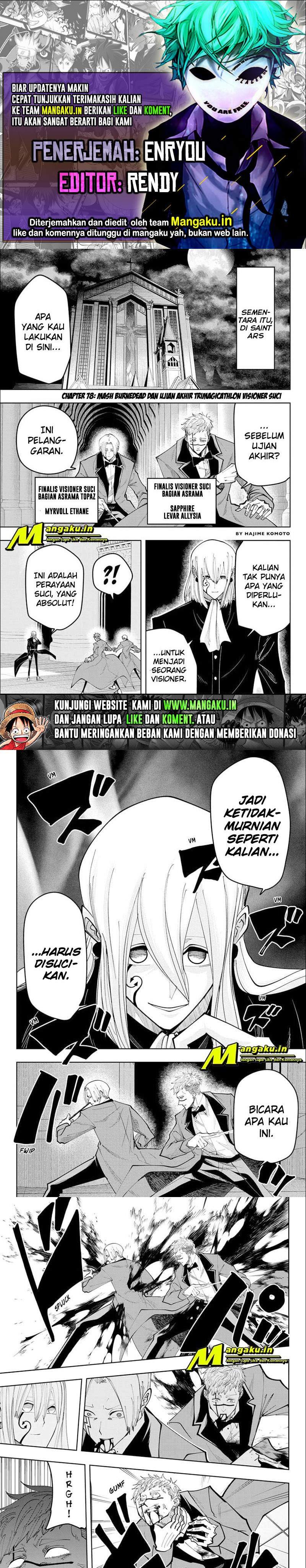Read Mashle  Magic and Muscles ID Manga Online