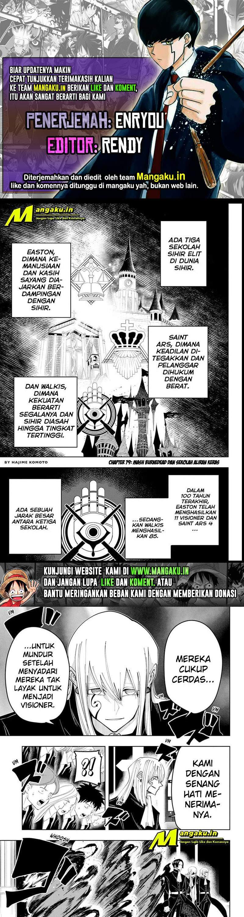 Read Mashle  Magic and Muscles ID Manga Online