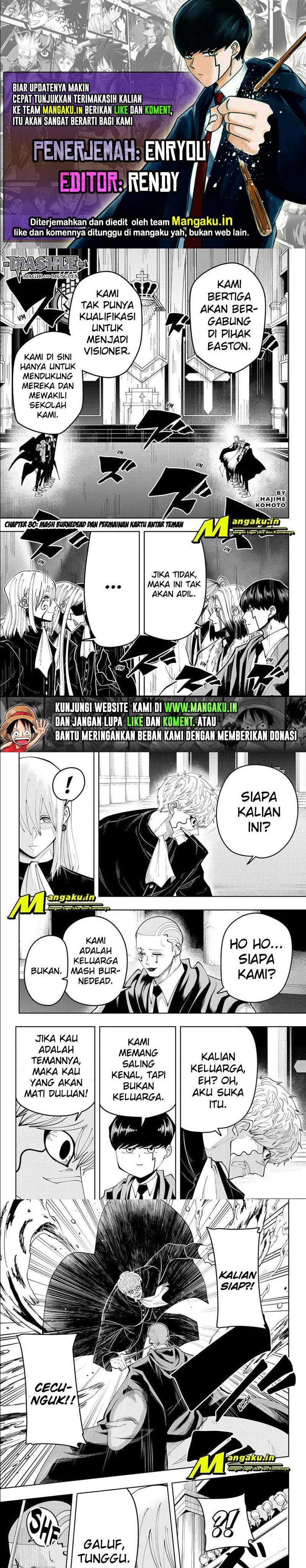 Read Mashle  Magic and Muscles ID Manga Online