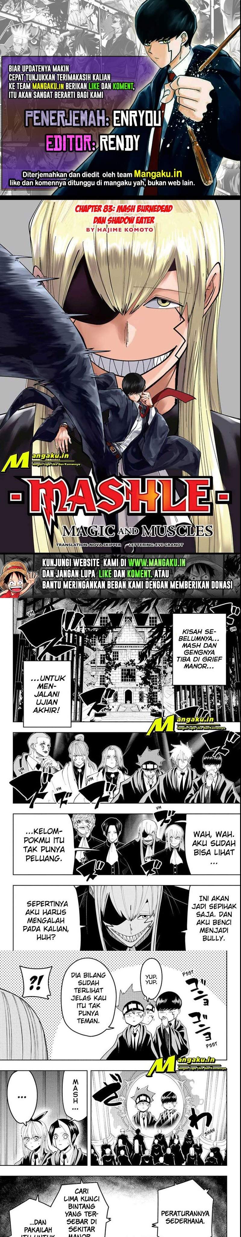Read Mashle  Magic and Muscles ID Manga Online