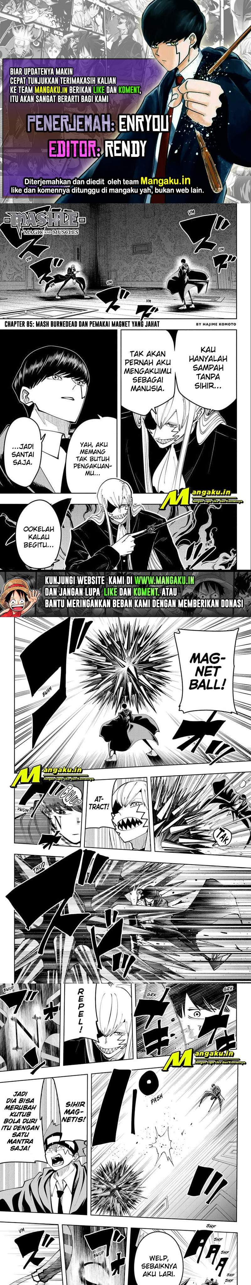Read Mashle  Magic and Muscles ID Manga Online