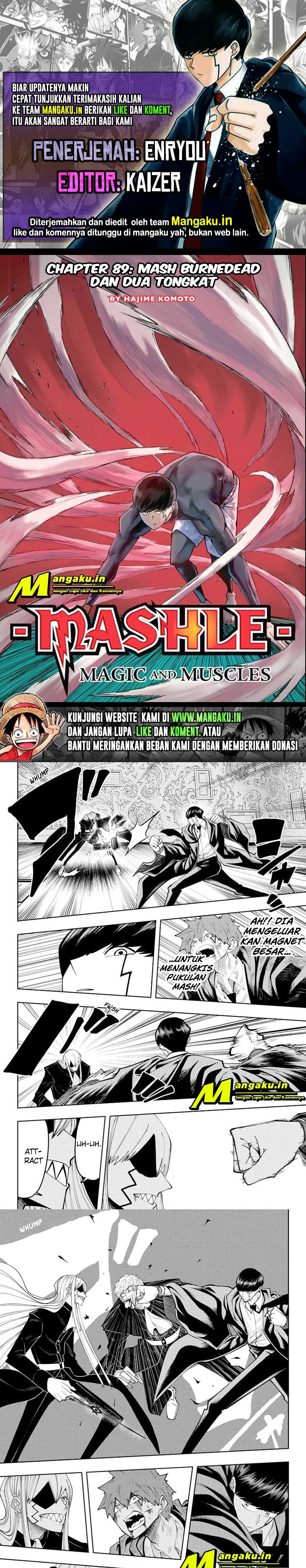 Read Mashle  Magic and Muscles ID Manga Online
