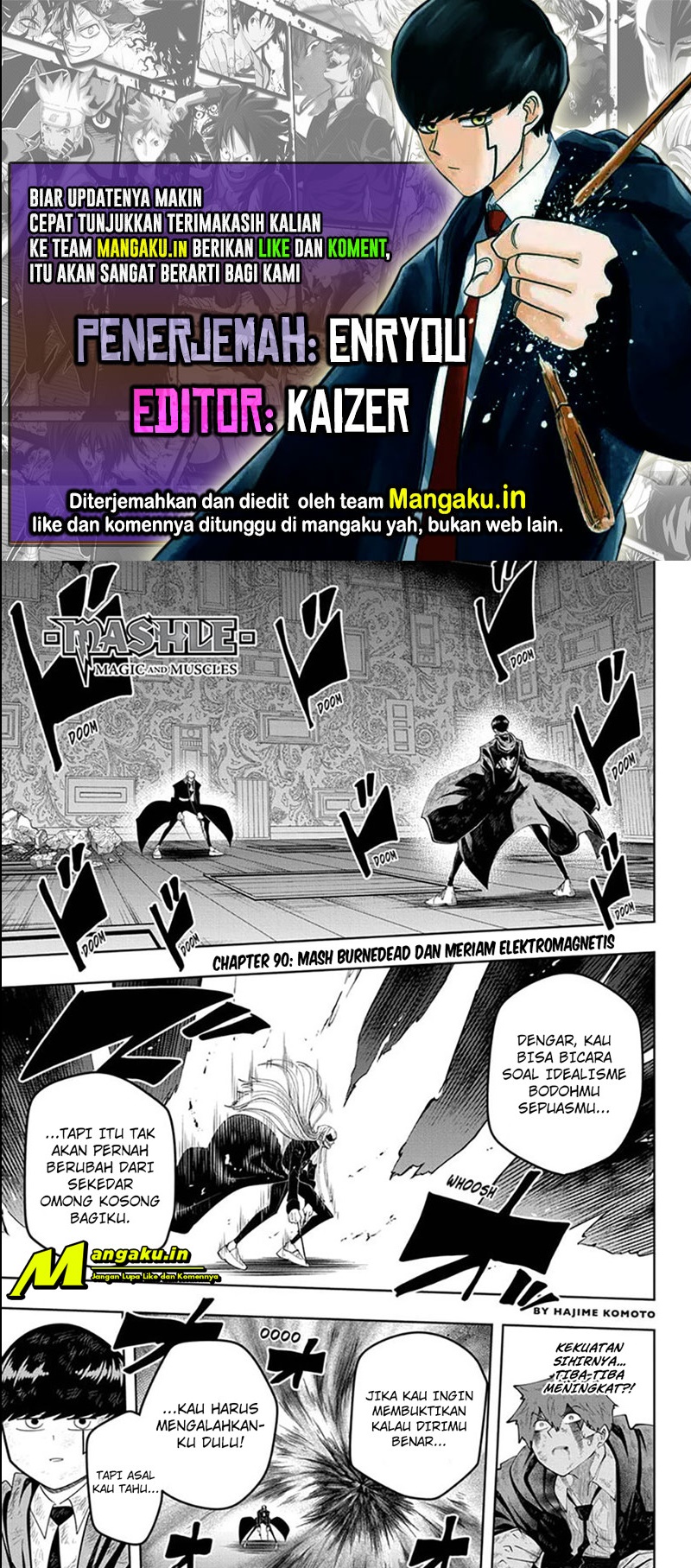 Read Mashle  Magic and Muscles ID Manga Online