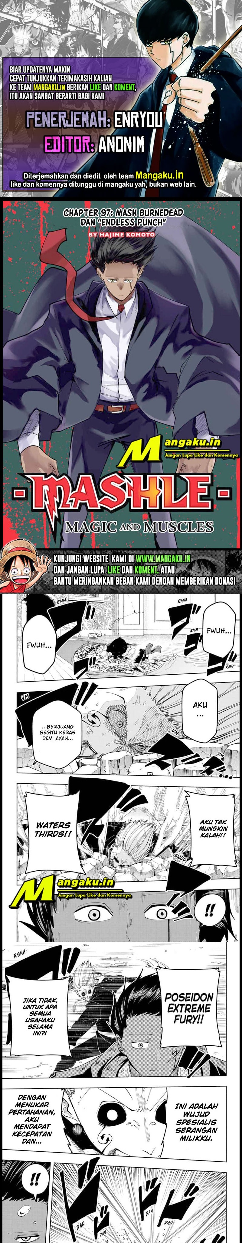 Read Mashle  Magic and Muscles ID Manga Online