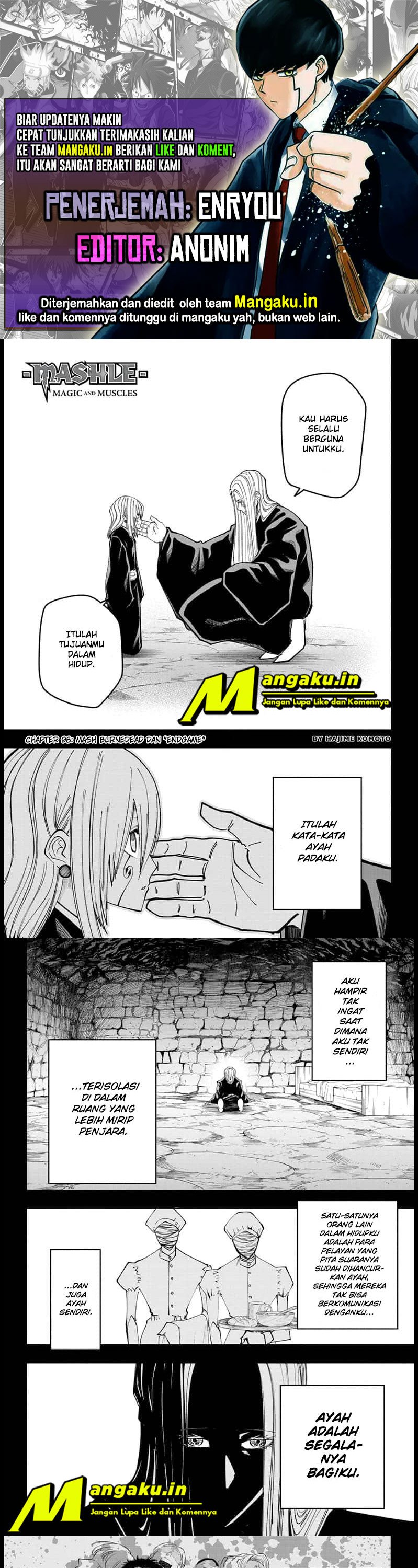Read Mashle  Magic and Muscles ID Manga Online