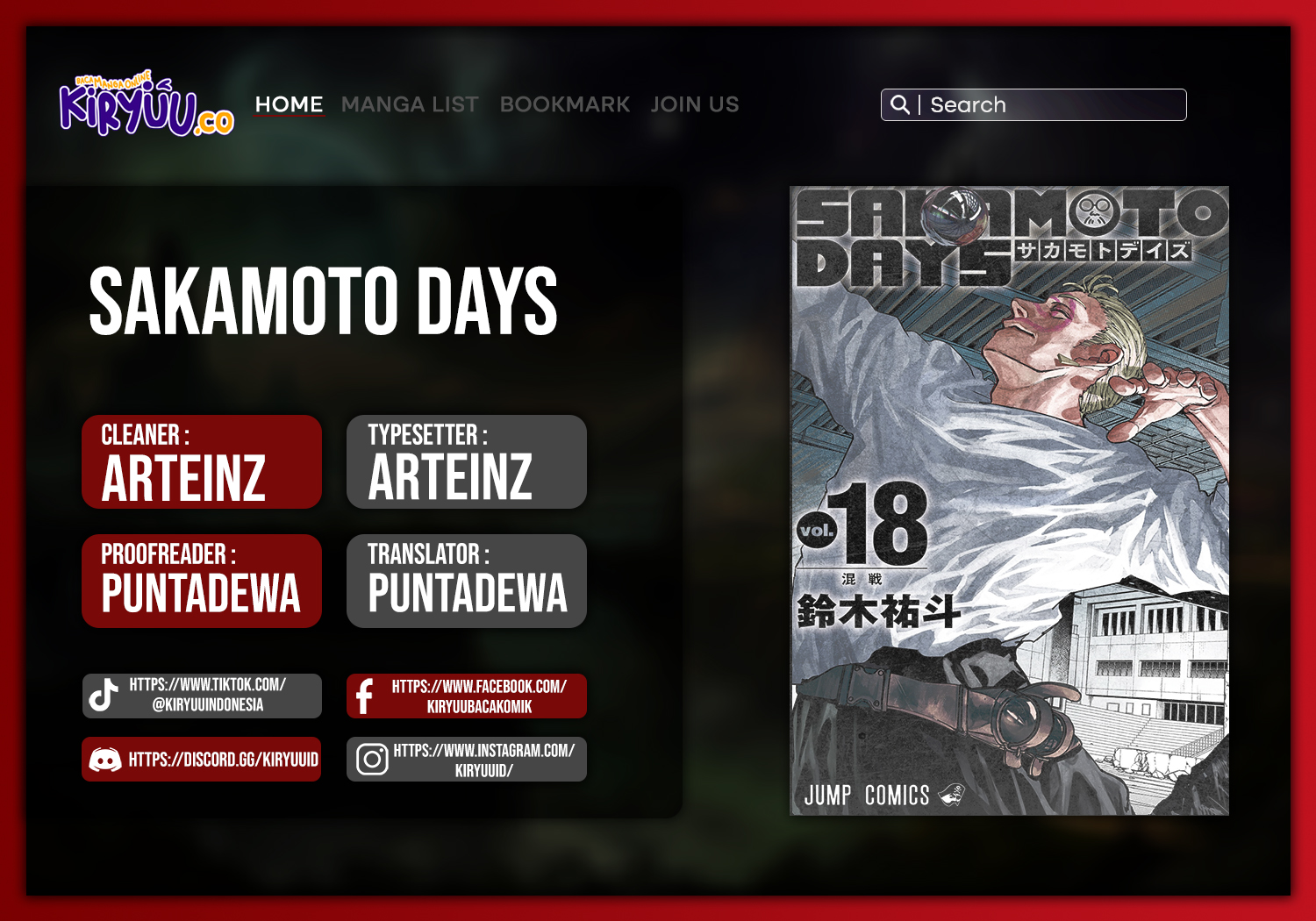 Read Sakamoto Days ID Manga Online