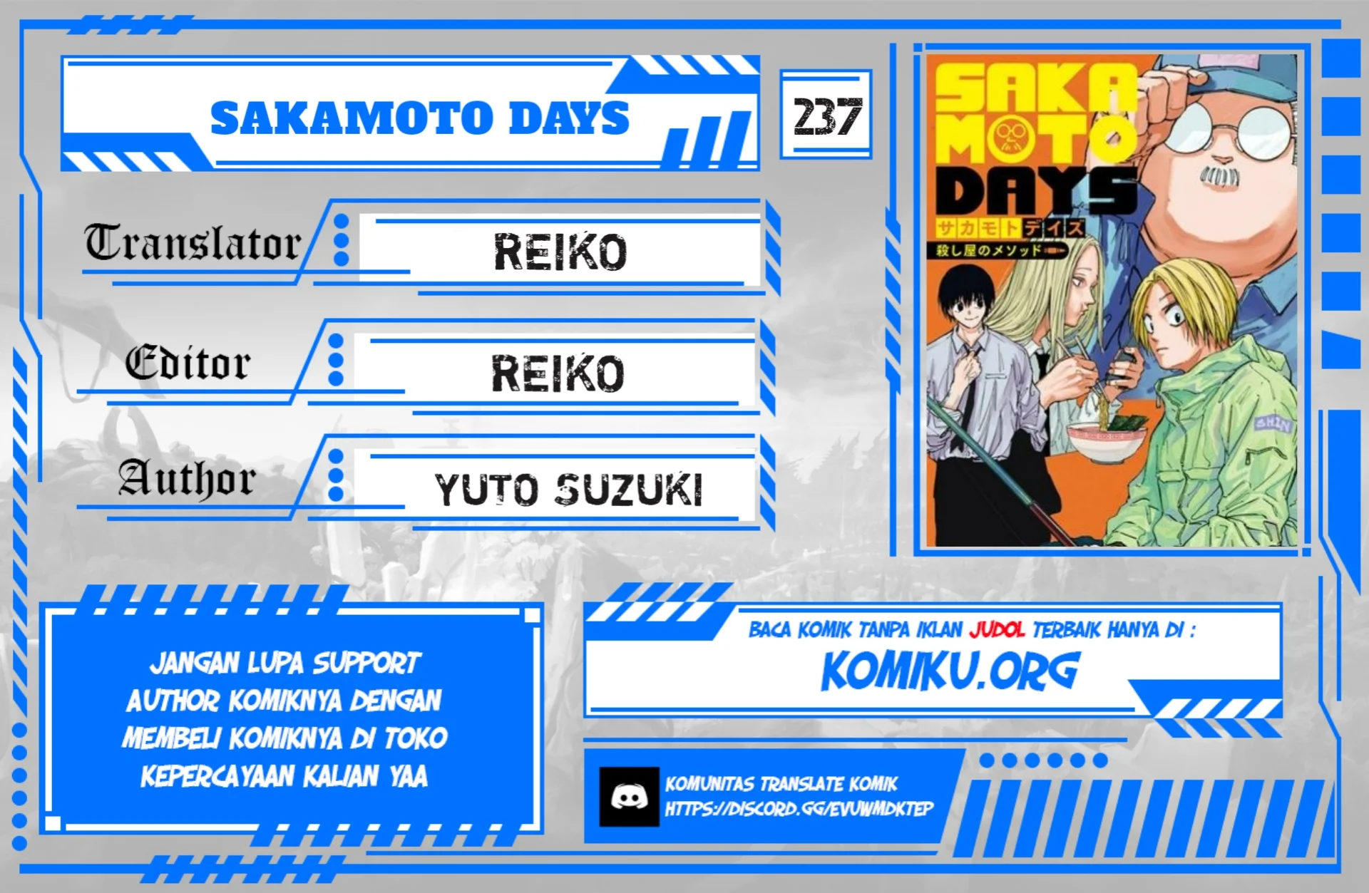 Read Sakamoto Days ID Manga Online