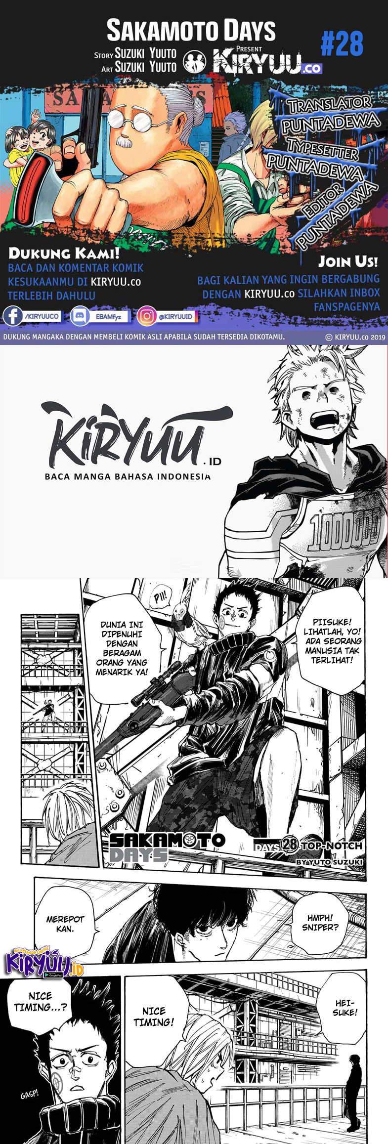 Read Sakamoto Days ID Manga Online