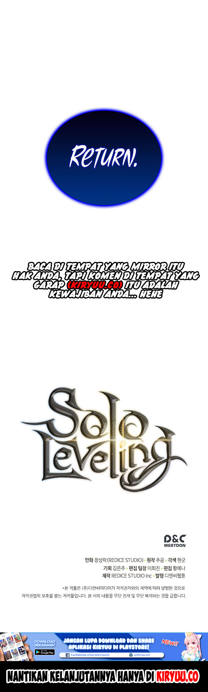 Read Solo Leveling ID Manga Online
