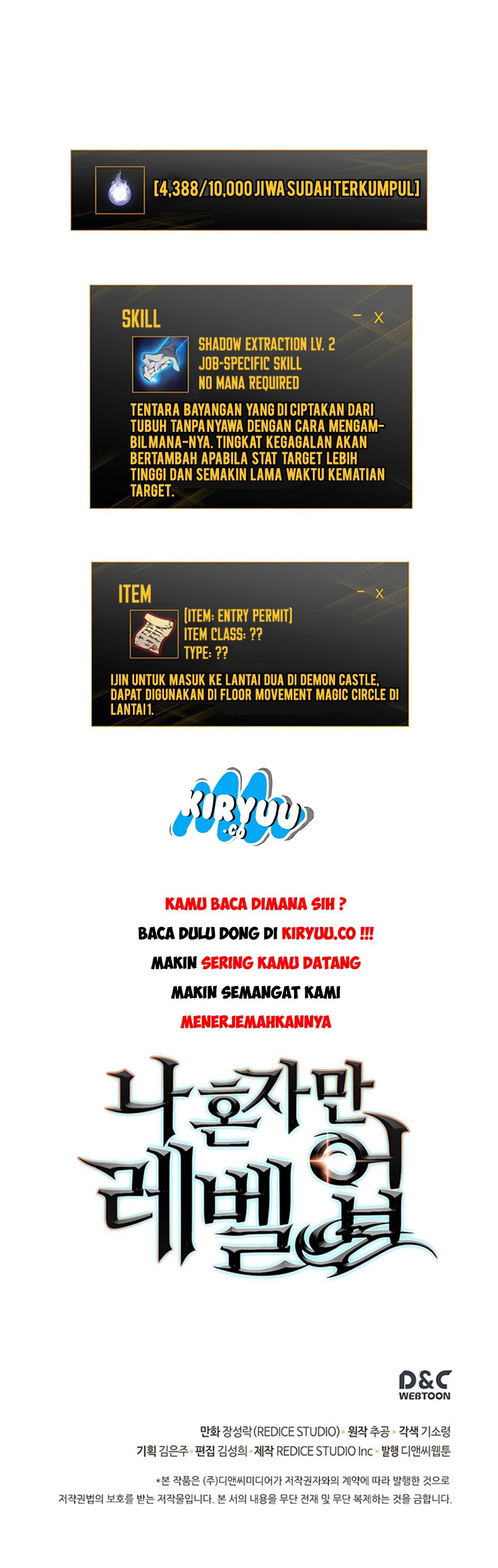 Read Solo Leveling ID Manga Online