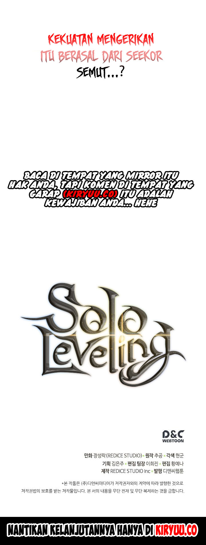 Read Solo Leveling ID Manga Online