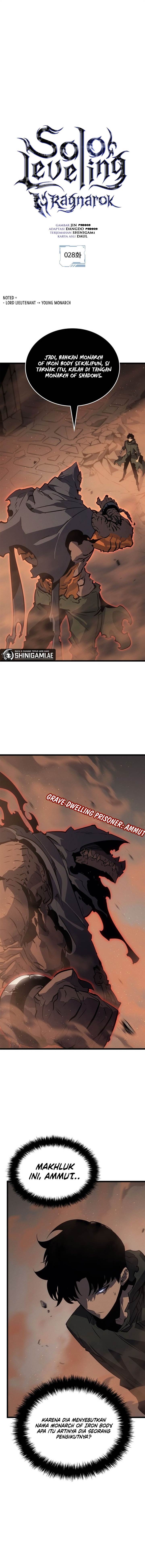 Read Solo Leveling Ragnarok ID Manga Online