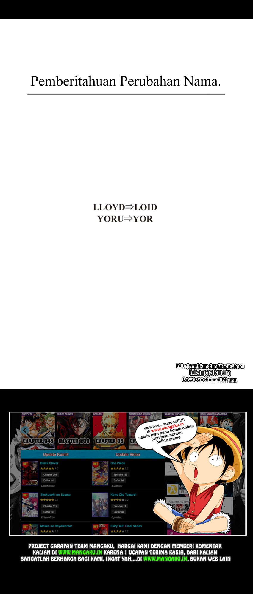 Read Spy X Family ID Manga Online