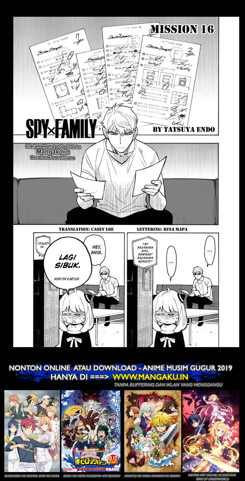 Read Spy X Family ID Manga Online