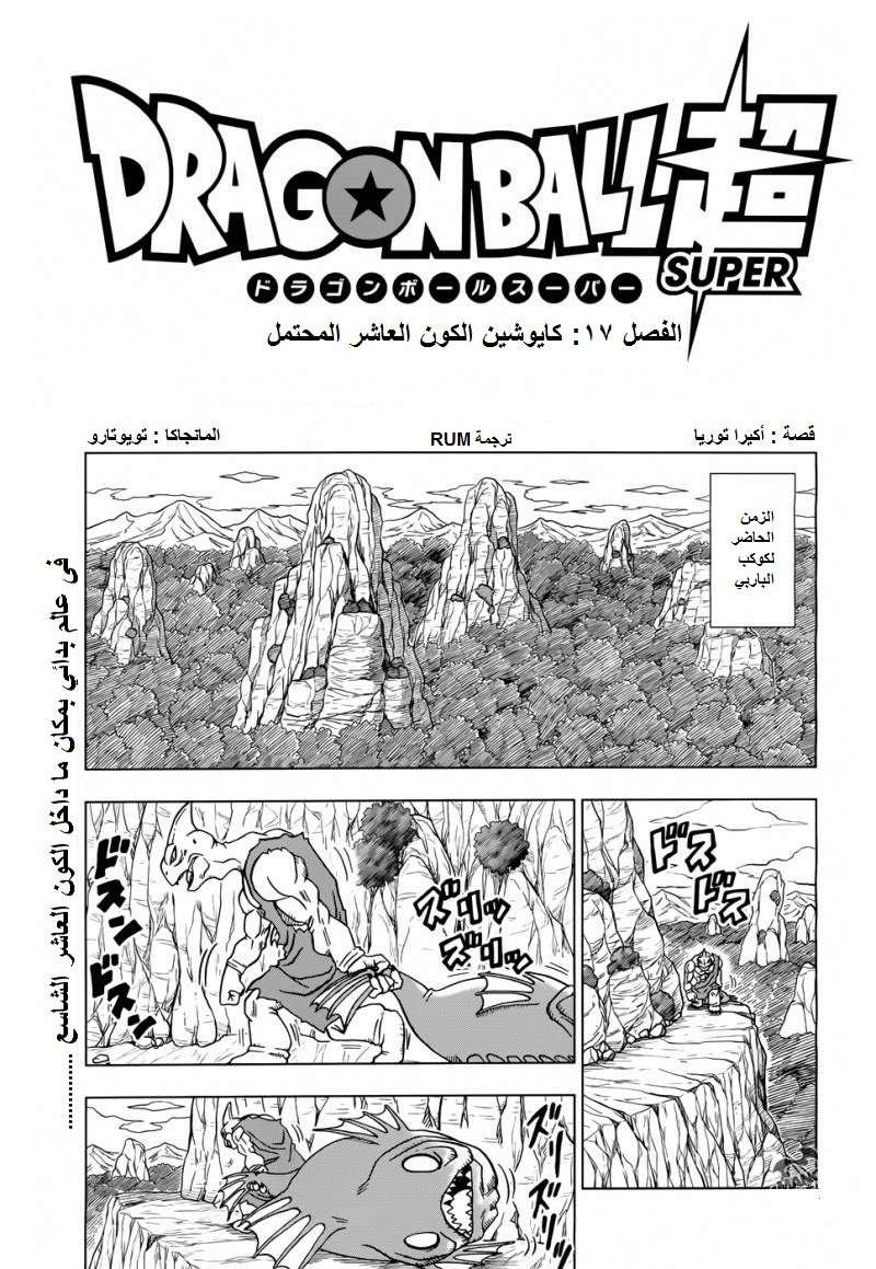 Read Dragon Ball Super AR Manga Online