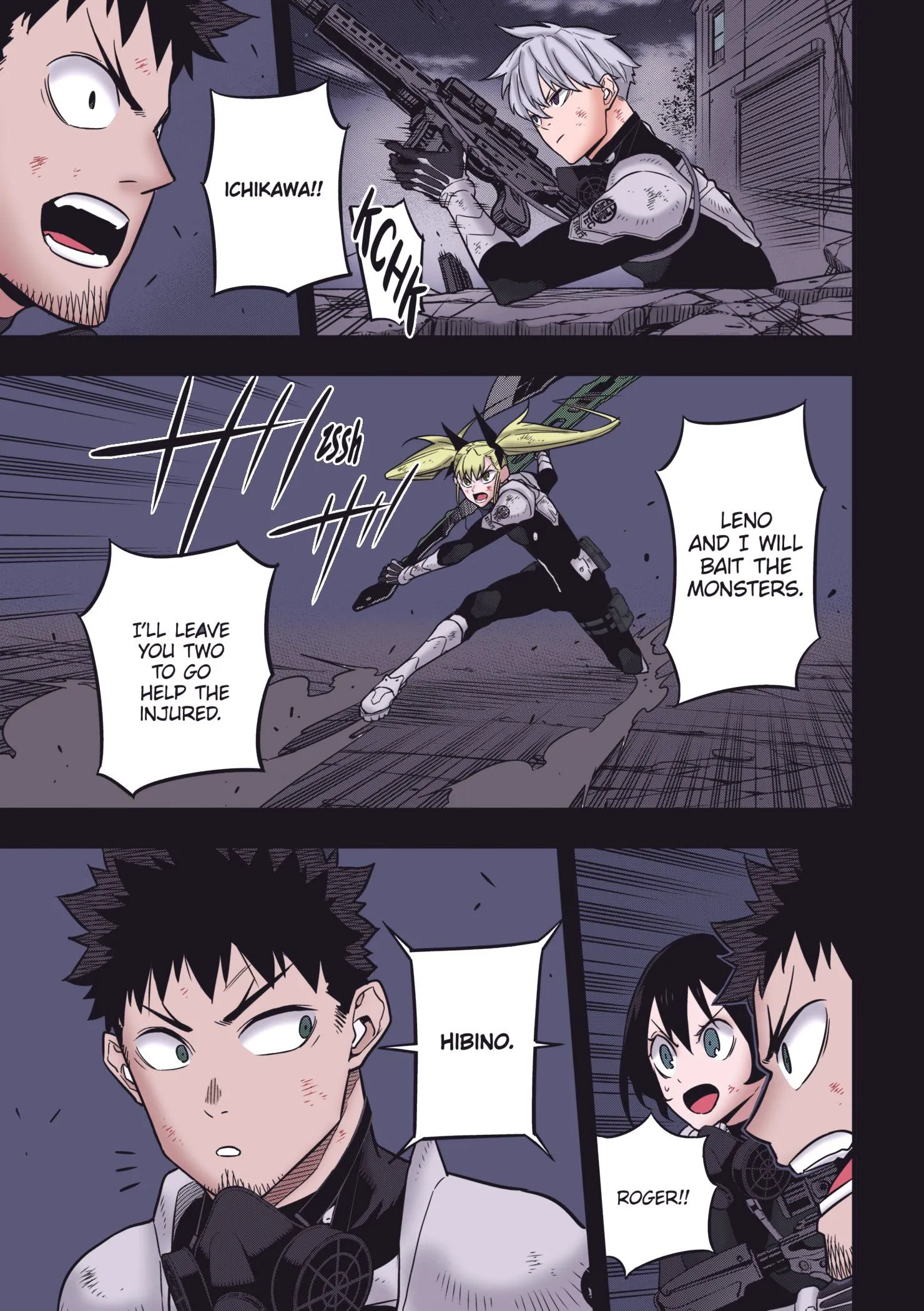 Read Kaiju No. 8 AR Manga Online