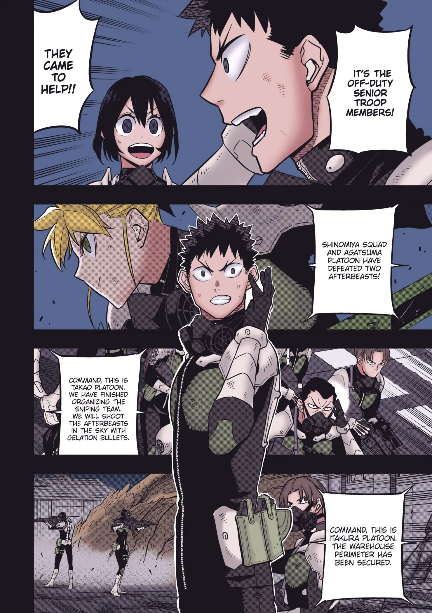 Read Kaiju No. 8 AR Manga Online