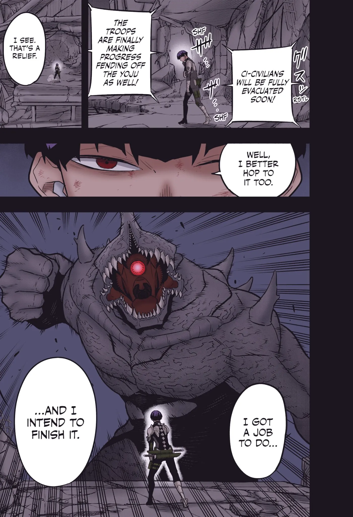 Read Kaiju No. 8 AR Manga Online