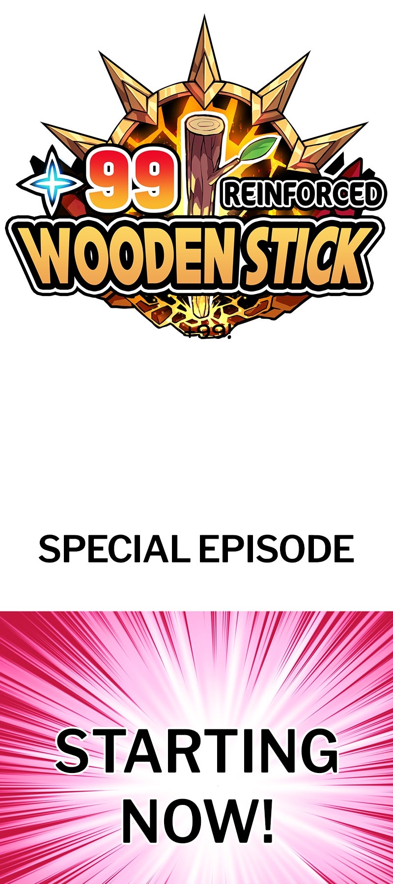 Read +99 Reinforced Wooden Stick Manga Online