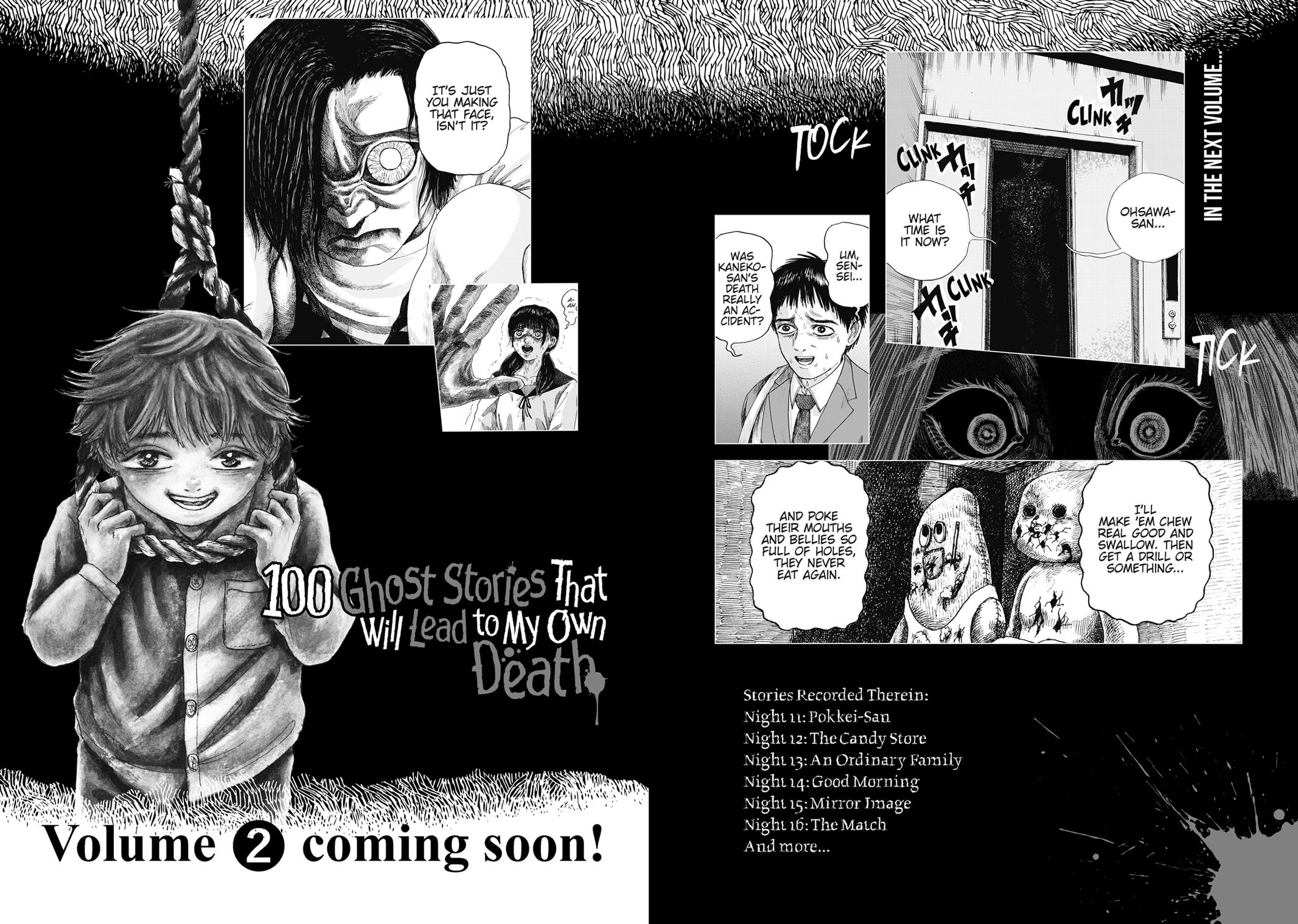 Read 100 Ghost Stories That Will Lead to My Own Death Manga Online
