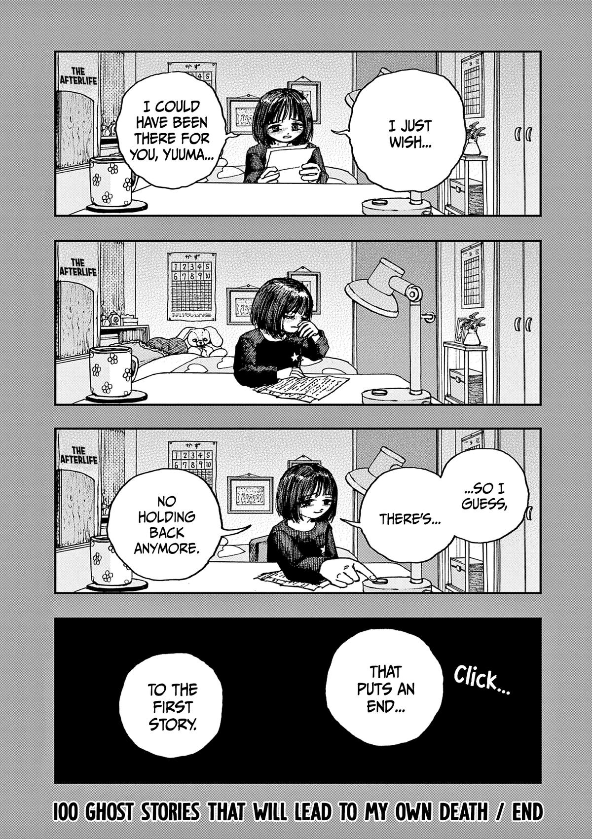 Read 100 Ghost Stories That Will Lead to My Own Death Manga Online