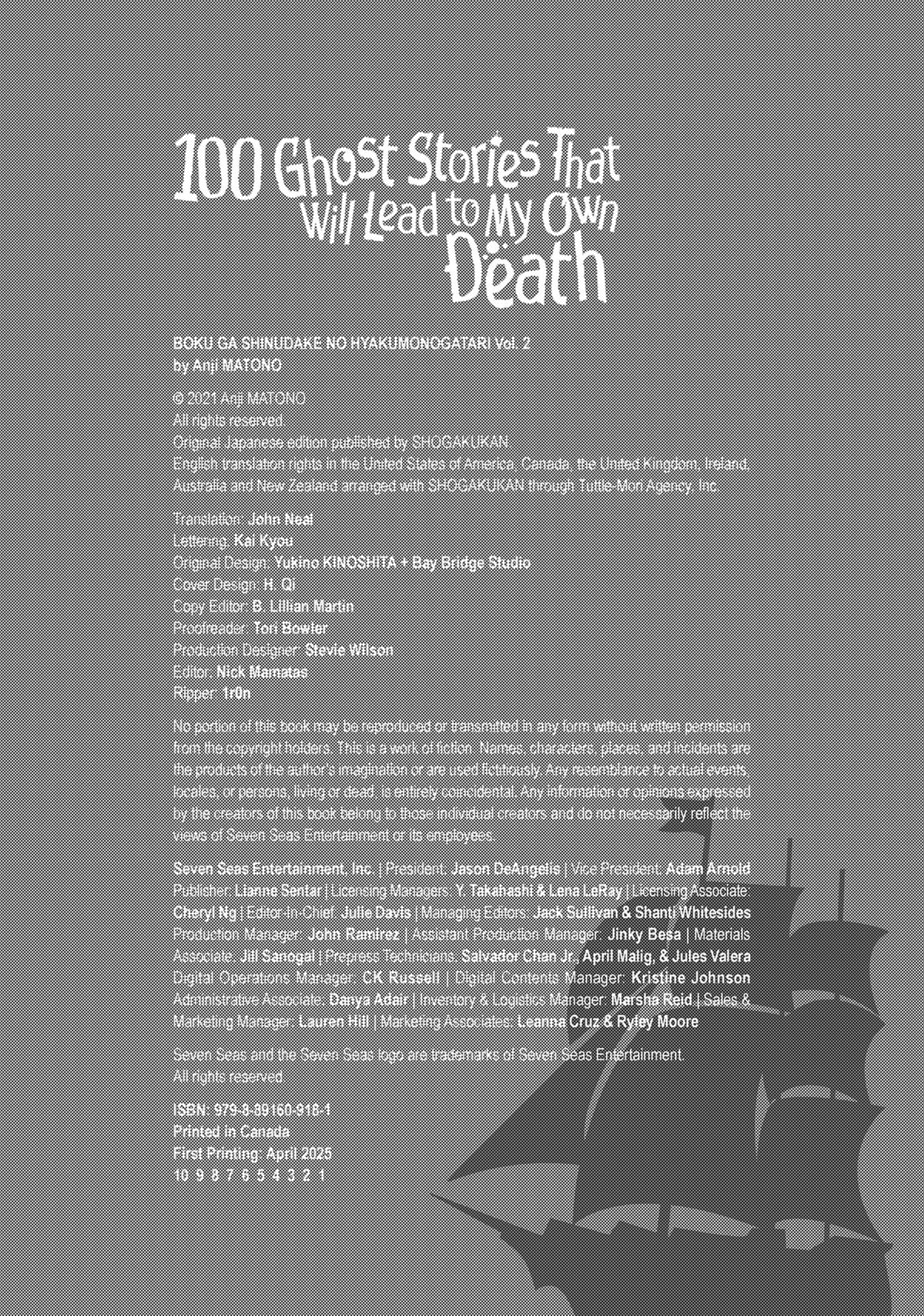Read 100 Ghost Stories That Will Lead to My Own Death Manga Online