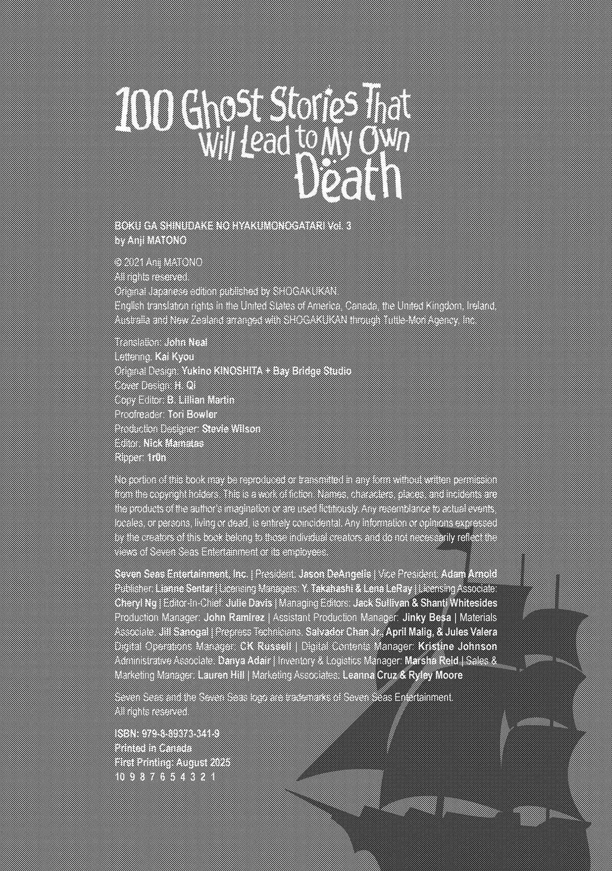 Read 100 Ghost Stories That Will Lead to My Own Death Manga Online