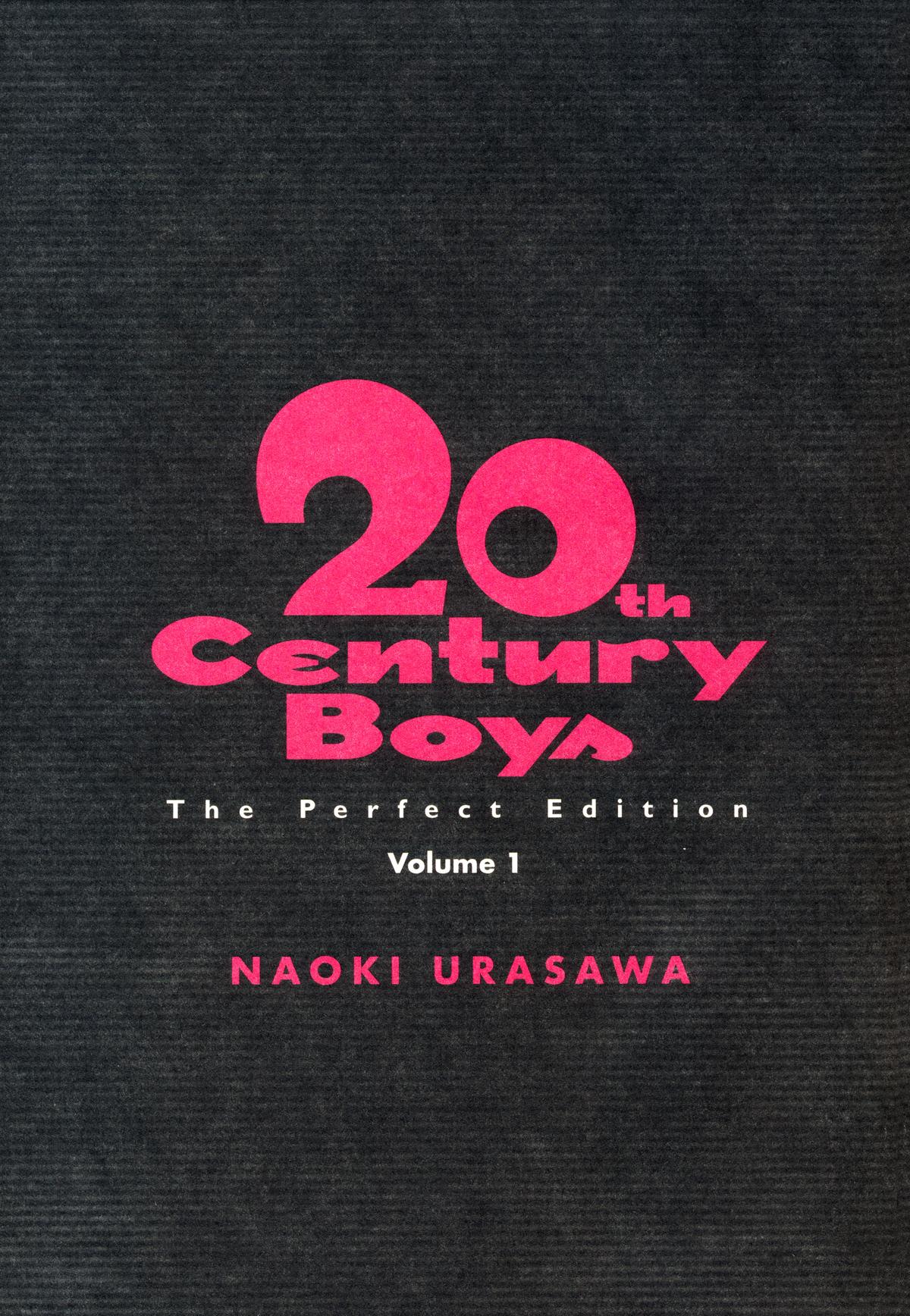 Read 20th Century Boys Manga Online