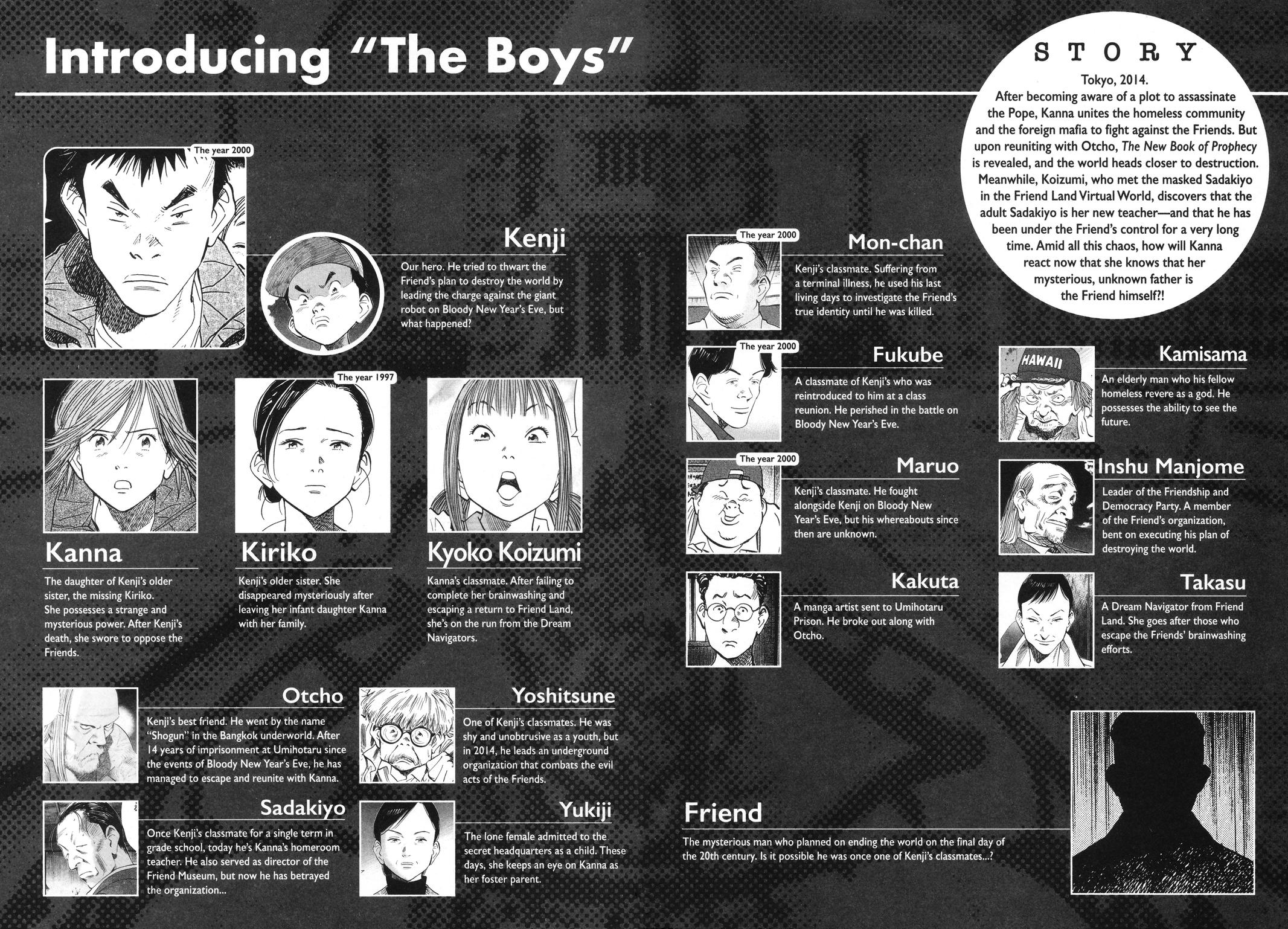 Read 20th Century Boys Manga Online