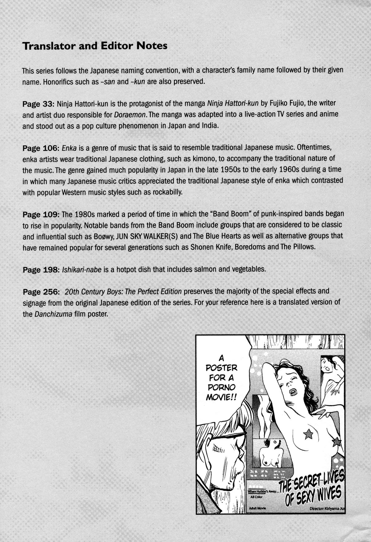 Read 20th Century Boys Manga Online