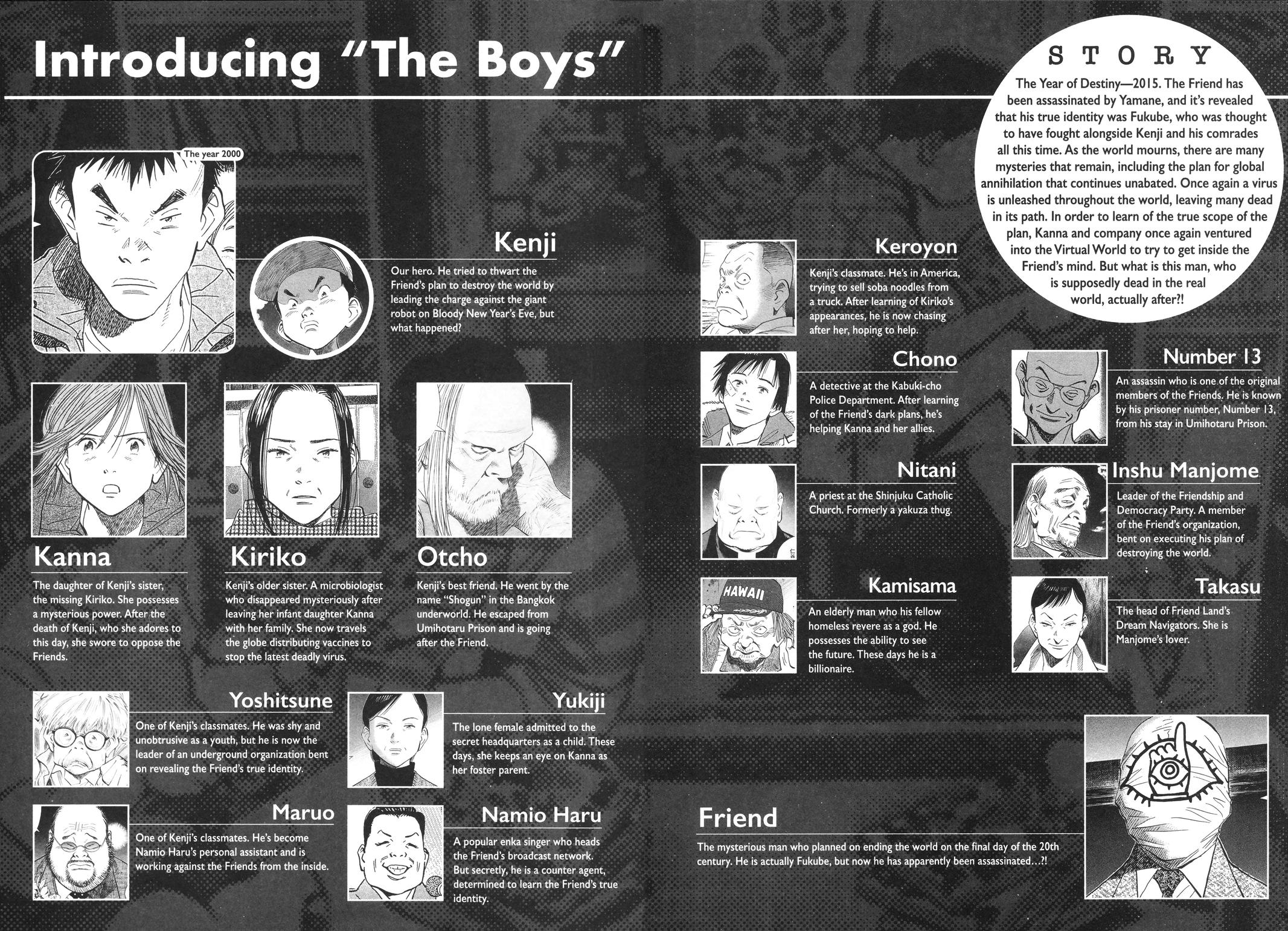 Read 20th Century Boys Manga Online