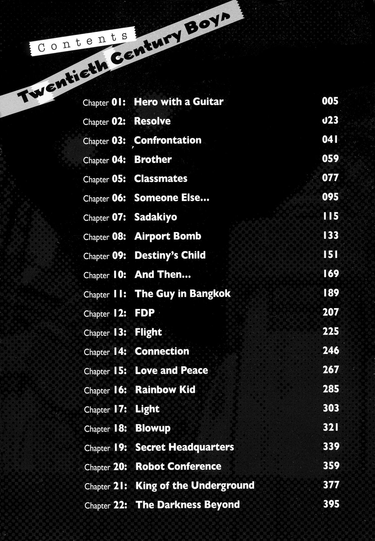 Read 20th Century Boys Manga Online